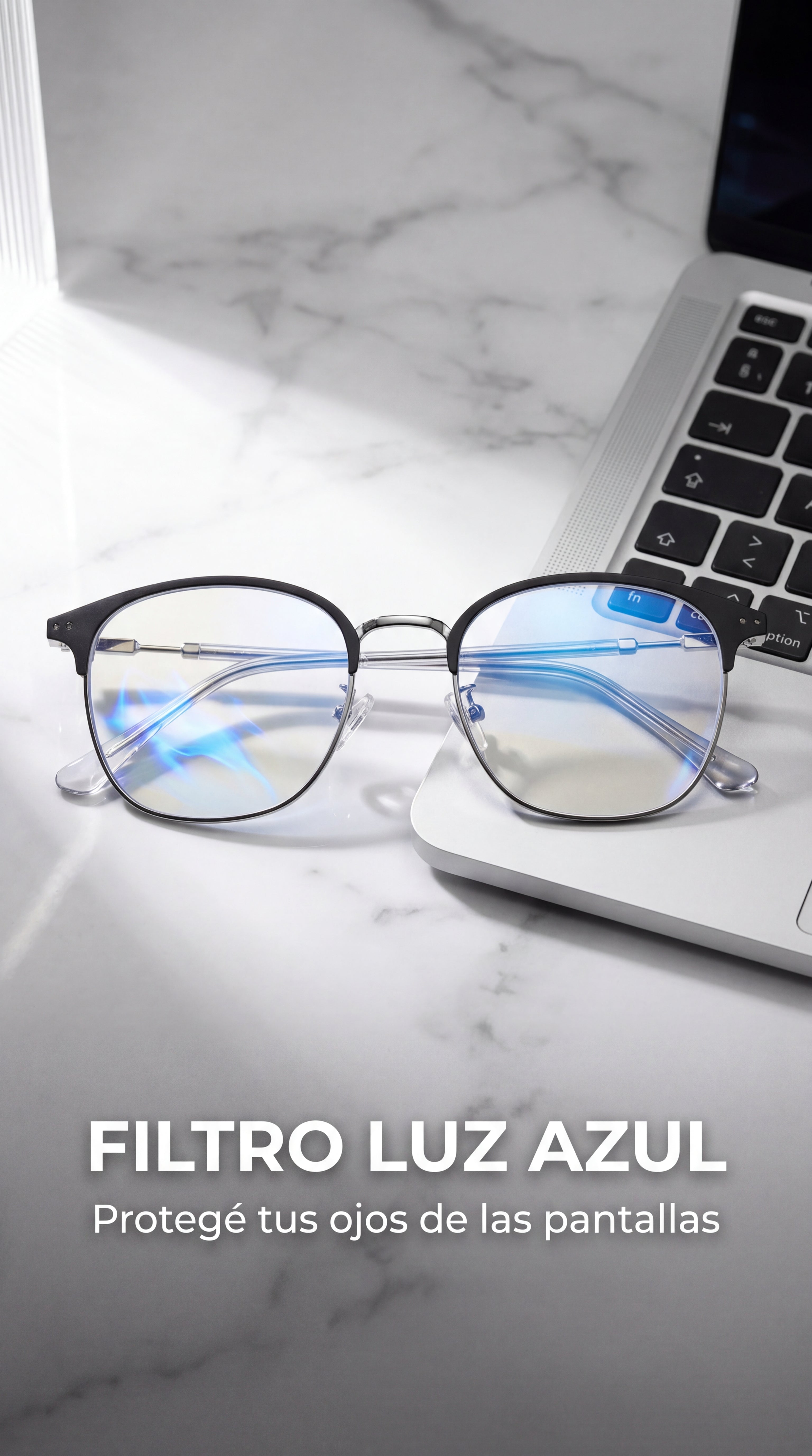 LENTES OPTIQQ - ANTI LUZ AZUL